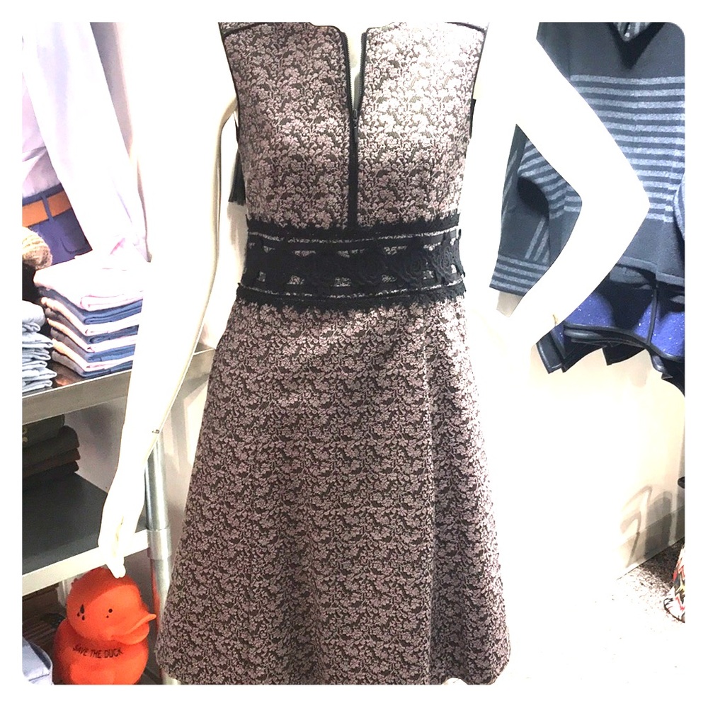Nanette Lepore Chelsea dress Modern floral print